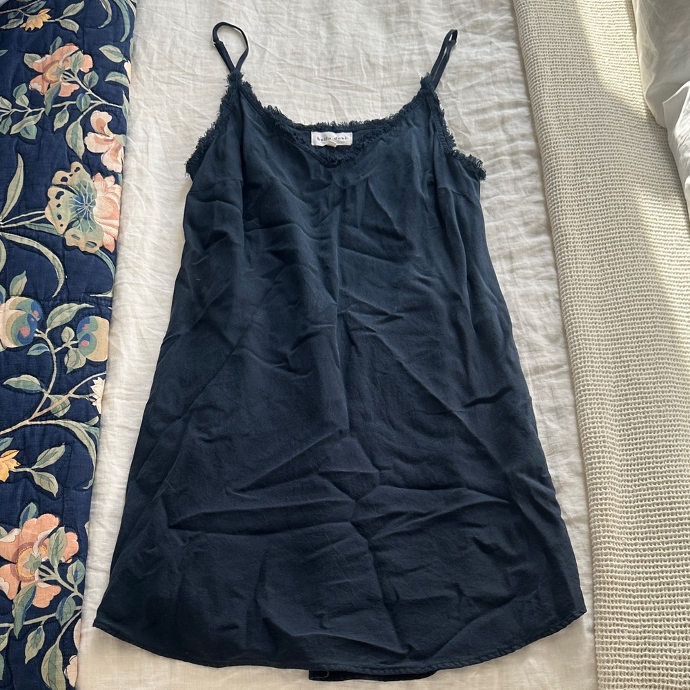 Bella Dahl - Frayed Cami Dress Bermuda Navy